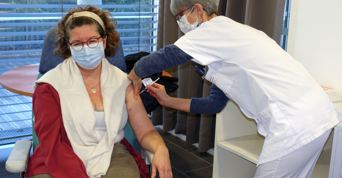 Vaccination à l’Hôpital de Clermont